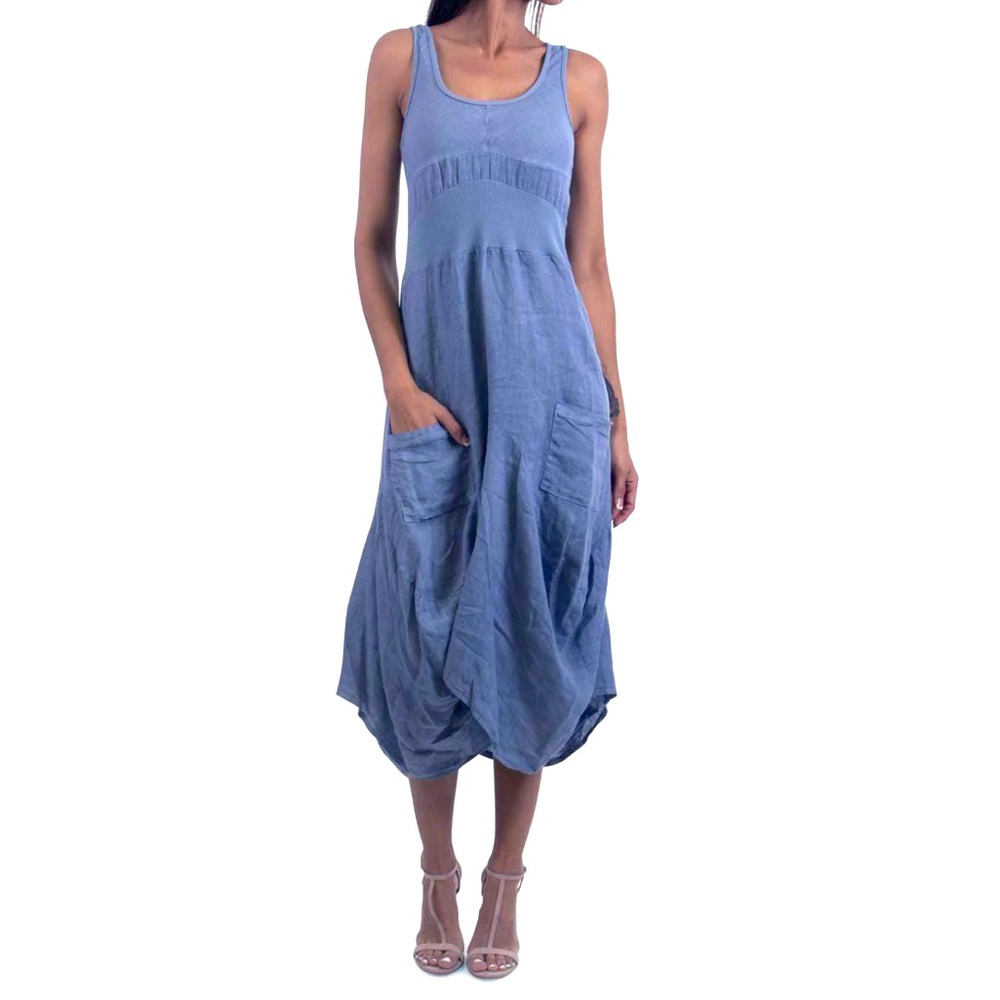 Gigi Moda Linen Dress | Rosalia